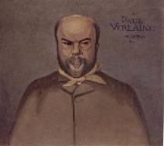 Felix Vallotton Portrait decoratif of Paul Verlaine Germany oil painting artist